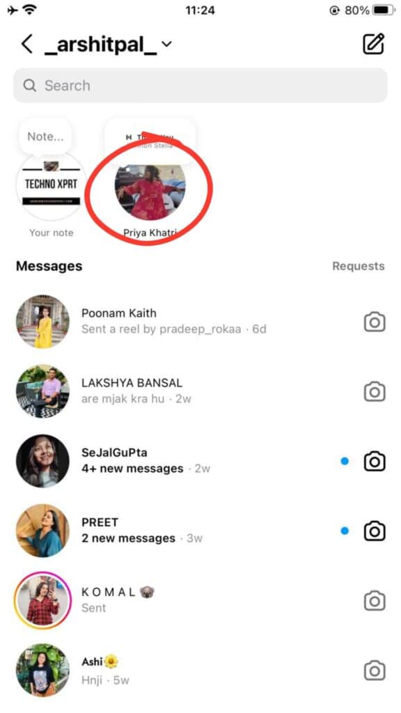 how to activate notes on instagram