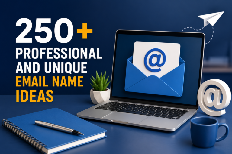 Email Name Ideas